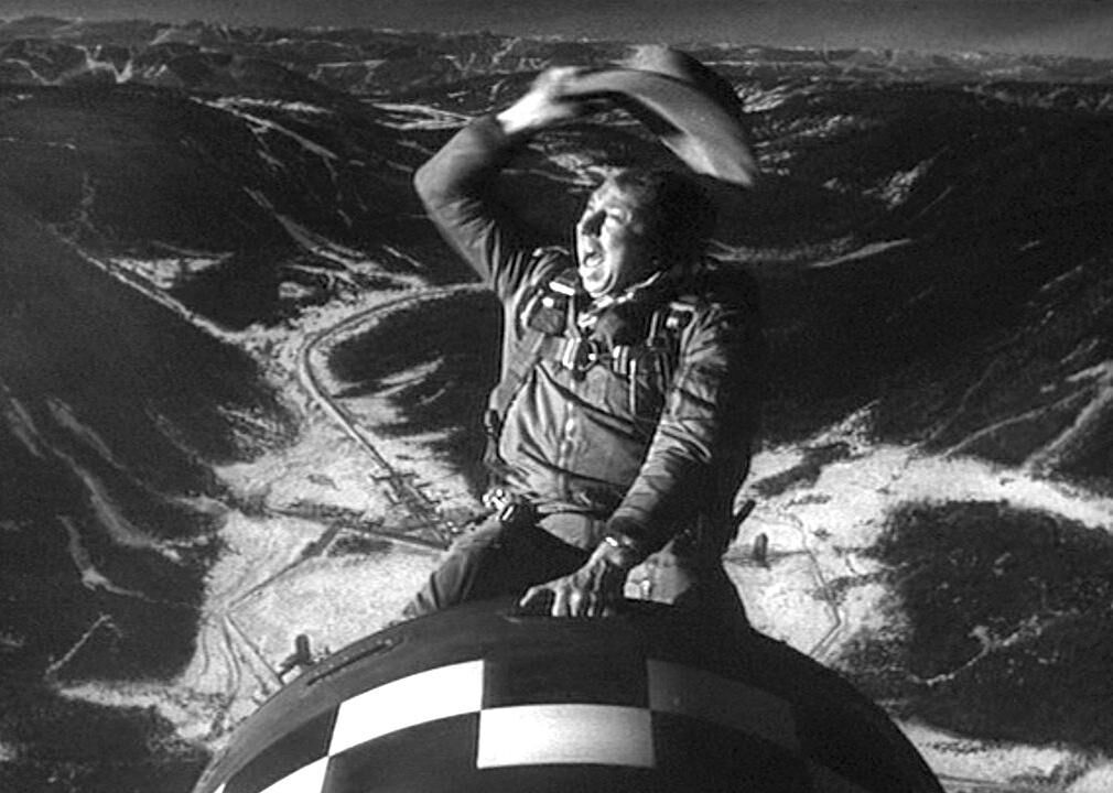 #1. Dr. Strangelove or: How I Learned to Stop Worrying and Love the Bomb (1964)